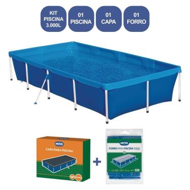 Imagem de Kit Piscina 3.000 L