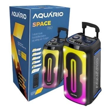 Imagem de Caixa De Som Amplificada Bluetooth Space 750 Aquário Sp-750 - Aquario