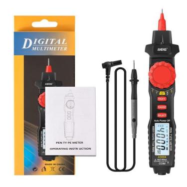 Imagem de Multímetro Digital Profissional Tipo Caneta ANENG A3004 com 4000 Conta