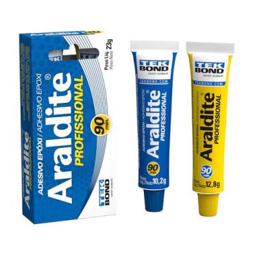Imagem de Araldite Adesivo Epoxi Profissonal 2 Bisnagas Tekbond 23g