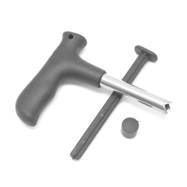 Imagem de Abridor Coco Com Furador Profissional Inox Manual Fura Tudo - Miwill