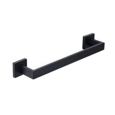 Imagem de Toalheiros, conjunto de acessórios de banheiro fosco prateleira de parede suporte de papel higiênico gancho de roupão gancho de toalha trilho barra rack conjunto de ferragens de fita/50 cm toalheiro/a