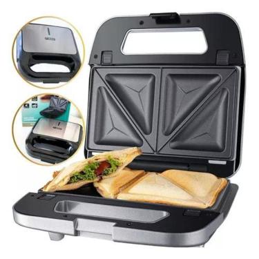 Imagem de Sanduicheira Eletrica 750W Misteira Antiaderente 220V