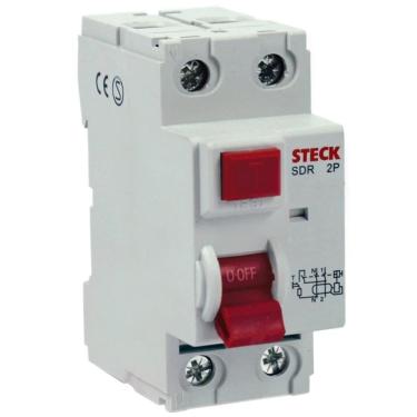 Imagem de Interruptor Diferencial 2p 40a - Sdr240300 - Steck Interruptor Diferencial 2p 40a Sdr-240300 Steck