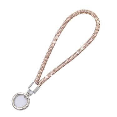 Imagem de Pulseira feminina com contas – Linda pulseira antiqueda com berloques – Corrente multifuncional compatível com todos os smartphones (Cáqui)