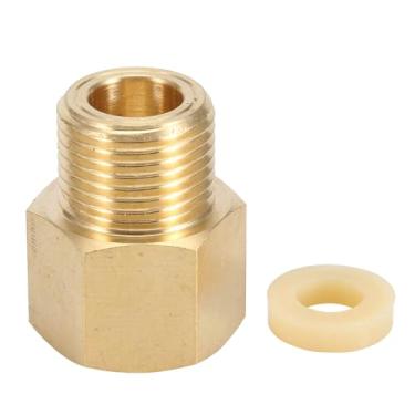 Imagem de Adaptador de tanque de CO2 para sistema de paintball para barril, latão, conversão W21.8 CGA320, operação silenciosa, fácil instalação, para aquário de peixes