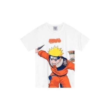 Imagem de Camiseta infantil menino do naruto Brandili-Masculino