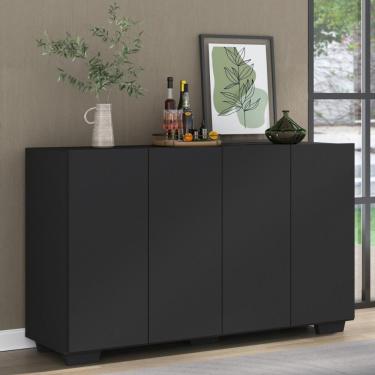 Imagem de Buffet Aparador Para Sala De Jantar Multimóveis MP1092 Preto