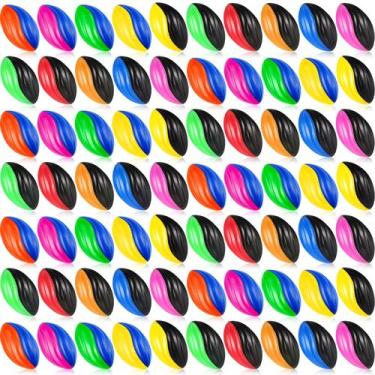 Imagem de Mini bolas de futebol de espuma Jerify, 13 cm, macias, impermeáveis
