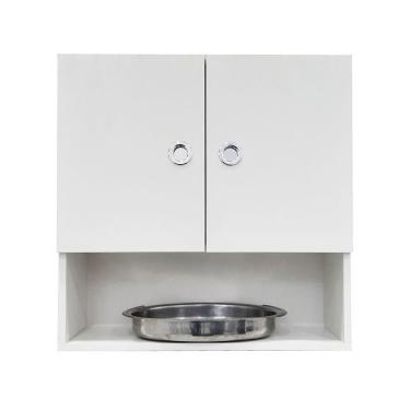 Imagem de Armário Aéreo 2 Portas Parede Módulo Suspenso Para Cozinha