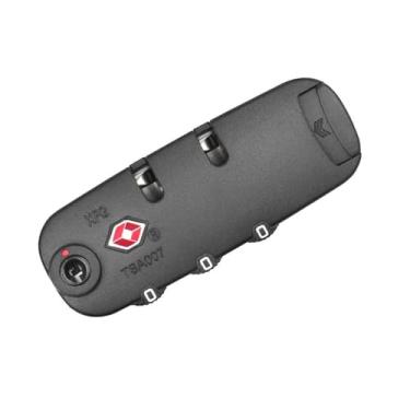 Imagem de Generic Trava de combinação de 3 dígitos, preto, portátil, armário, bagagem, trava de bolsa, cadeado