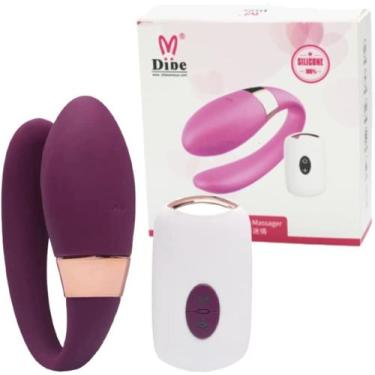 Imagem de Vibrador de Casal Crypl Casal Dibe 7 Intensidades Controle Remoto Reca