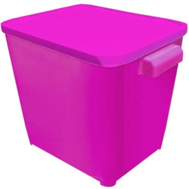 Imagem de Recipiente Para Armazenamento De RaçãO Para Animais De EstimaçãO, Design Selado à Prova De Formigas, Adequado Para CãEs E Gatos(Rosa)