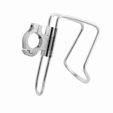 Imagem de Suporte de Copo para Motocicleta, Adaptador de Garrafa, Enorme Capacidade de Rolamento, Evita Deformação, Liga de Alumínio Leve para Bicicletas e Motocicletas (Branco prateado)