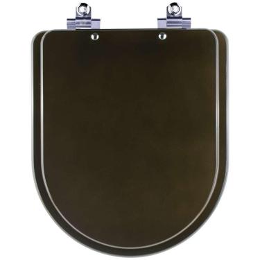 Imagem de Tampa De Vaso Sanitário Com Amortecedor Carrara Marrom Degrade Para Bacia Deca