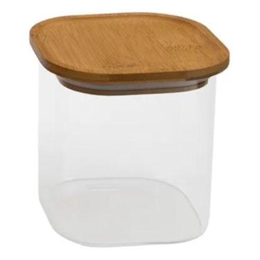 Imagem de Pote De Vidro Hermético 800Ml - Oikos, 800ml, Natural