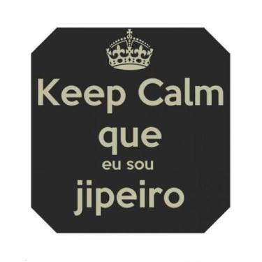Imagem de Adesivo Keep Calm Jeep Adesivo Externo - Mundo Do Militar