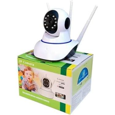Imagem de Imports Camera Robo 3 Antenas Ip Wifi 360° 720p Sistema Yoosee/Yyp2p Câmera IP Sem Fio Wifi Hd 3 Antenas Sensor Noturna visite nossa loja Leo Top Store