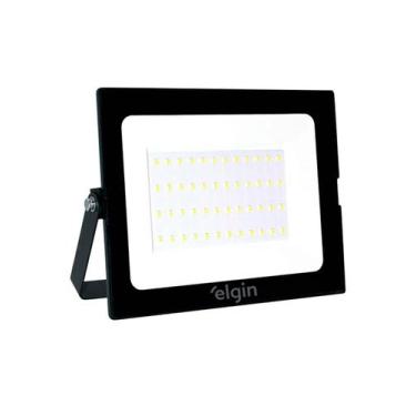 Imagem de Refletor LED Elgin 50W 6500K Preto