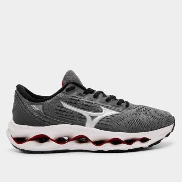 Imagem de Tênis Mizuno Wave Legend 4 Masculino, Chumbo, 42