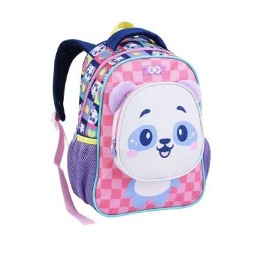 Imagem de Mochila De Costas Panda Meninas  Infantil  Creche