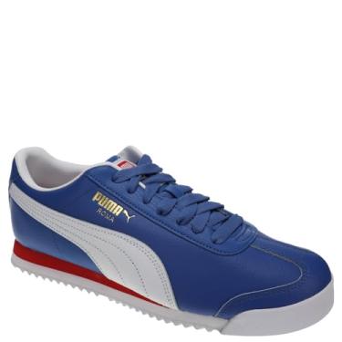 Imagem de PUMA Tênis masculino Roma Snowdrifts, Mountain Blue-White Ah25, 42