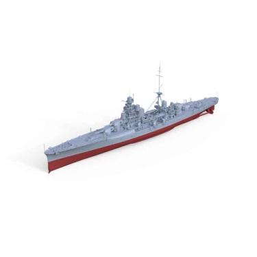 Imagem de MRY-SFW Kit de modelo militar 1/200 Itália Zara-Class Heavy Cruiser Zara Casco completo