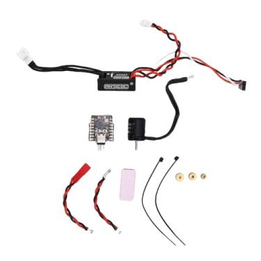 Imagem de Hilitand RC Motor ESC Combo 50a Motor Sem Escova e Controle de Velocidade Conjunto para 1/12 1/16 /18/24 Carros de Crawler RC Com Adaptador de Link WiFi Link de Liga de Alumínio à
