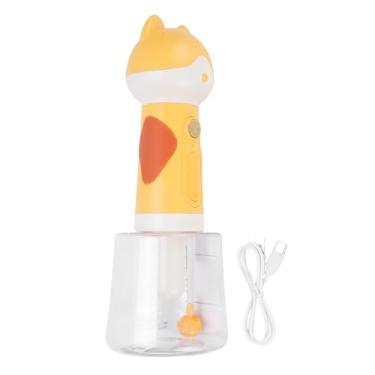 Imagem de Máquina elétrica automática de espuma para gatos, operação inteligente com um toque, dispensador de shampoo de espuma alimentado por bateria para cães e gatos, banho, material