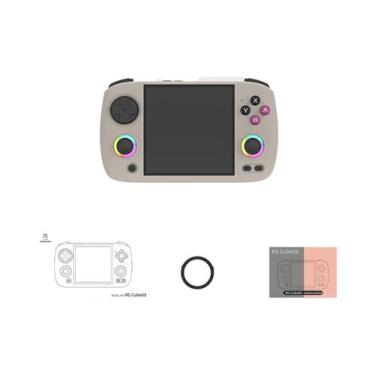 Imagem de Console De Jogo Portátil Retrô ANBERNIC RG CubeXX Com Tela IPS De 395,