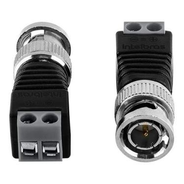 Imagem de Conector P/ Camera Sist Seg. Conex 1000 Bnc Borne 10 Unidade - INTELBR