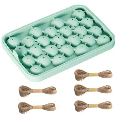 Imagem de Molde de sabão de uva de silicone DIY - para projetos de artesanato, fabricação de sabão artesanal e presentes criativos (verde)