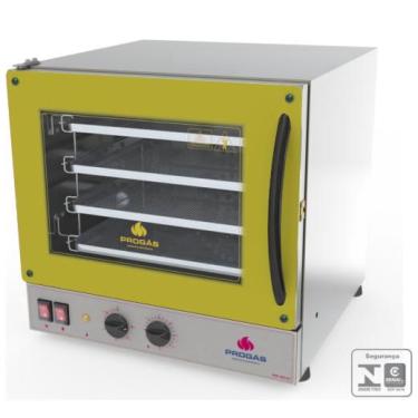 Imagem de Forno Turbo Eletrico Progás Prp-004 G2 4 Assad Fast Oven Amarelo