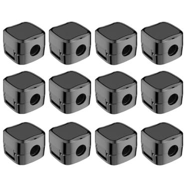 Imagem de Organizador de Cabos Armazenamento Dados Enrolador Mesa Linha Fixa Sem Rastro Adesivo por Sucção Não Leve Fácil Usar Reutilizável Instalação Conveniente para Carregador USB Computador Casa Escritório