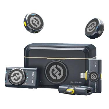 Imagem de Microfone Hollyland Lark M2 Duo Combo 2 Pessoas Usb-C