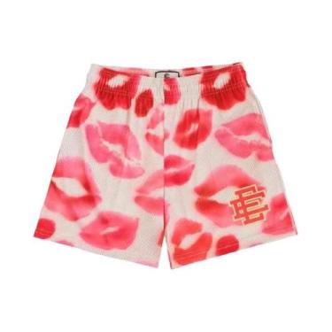 Imagem de Shorts De Malha Casuais De Verão Para Homens, Calças De Fitness Básica