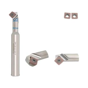 Imagem de Fresa De Chanfrar De Carboneto De 45 Graus Para Torno LIHAOPING SPK C2