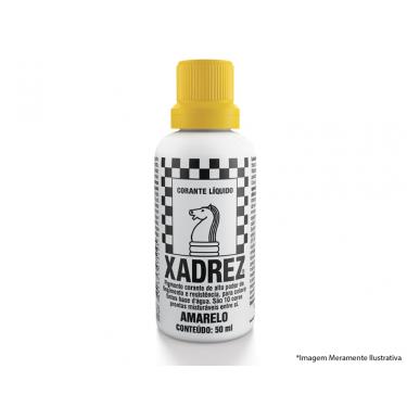 Imagem de Corante Liq Xadrez Extra 50Ml Amarelo c/12pcs