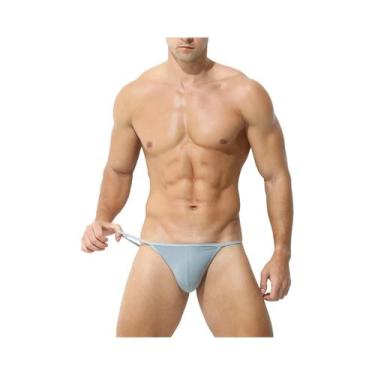 Imagem de Cuecas Sexy Masculinas Respiráveis Em Poliamida Com Bolsa U, Roupa Ínt