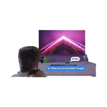 Imagem de Luminária De Parede Hexagonal RGB Com Mudança De Cor, Controle Por APP