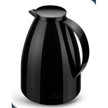 Imagem de Bule Térmico Viena Invicta 750ml Preto Ampola de Vidro e Bico Corta Go