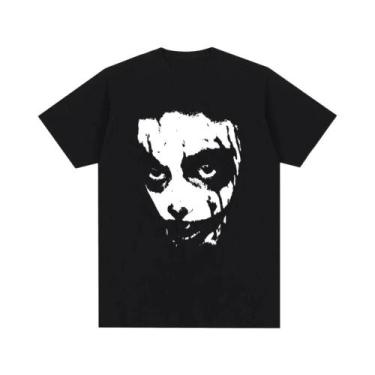 Imagem de Camiseta Gráfica Oversized Hip Hop Gótica Feminina Playboi Carti Whole