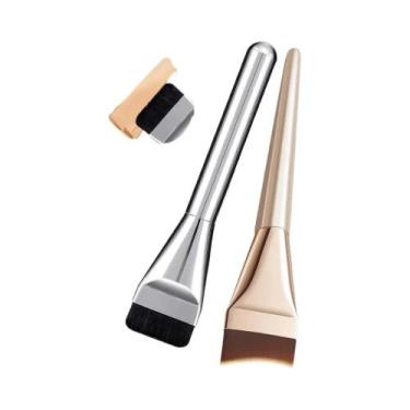 Imagem de Conjunto De Pincéis De Maquiagem Ultrafinos De Uma Linha 2 Peças, Pinc