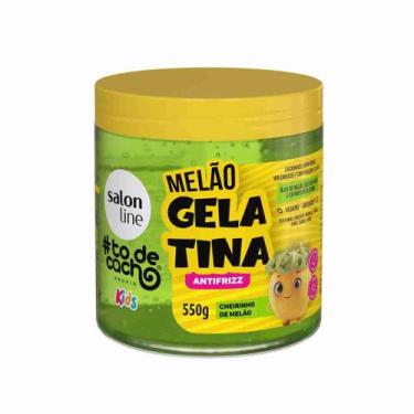 Imagem de Salon line gelatina to de cacho 550g kids modeladora melao