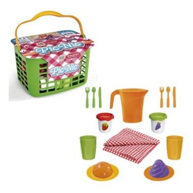 Imagem de Pic Nic Com Cestinha E Jarra De Brinquedo Cozinha Infantil - Usual Bri