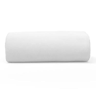 Imagem de Lençol Basic Solteiro 100% Algodão em Malha Penteada com Elástico Liso Branco