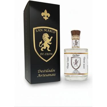 Imagem de CACHAÇA CLÁSSICA SAN MARCO DI LEON - DESTILAÇÃO DUPLA - ARTESANAL - SA