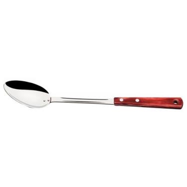 Imagem de Colher de Arroz Inox Tramontina Polywood - Vermelha, Vermelho