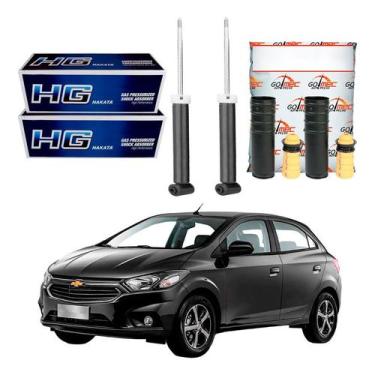 Imagem de Kit Amortecedor Traseiro Onix 1.0 1.4 2017 A 2019 - Nakata