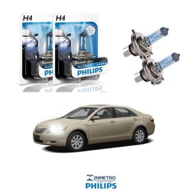 Imagem de Lâmpadas Farol Toyota Camry Philips H4 BlueVision